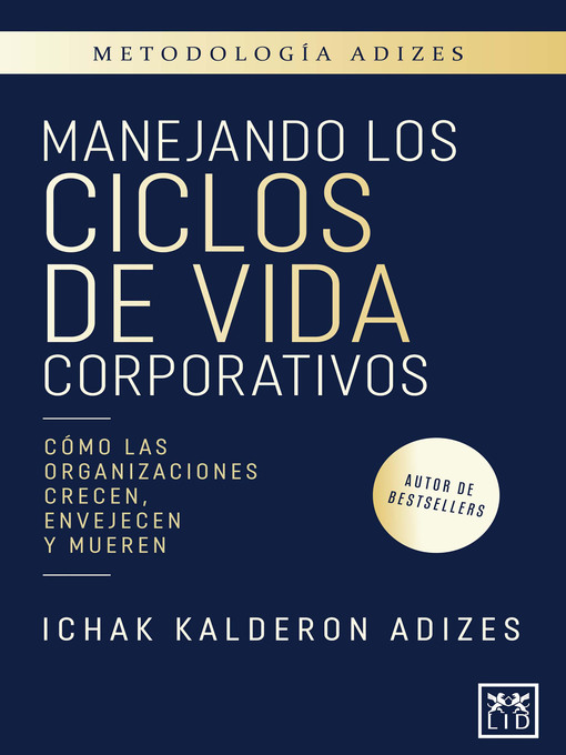 Title details for Manejando los ciclos de vida corporativos by Ichak Kalderon Adizes - Available